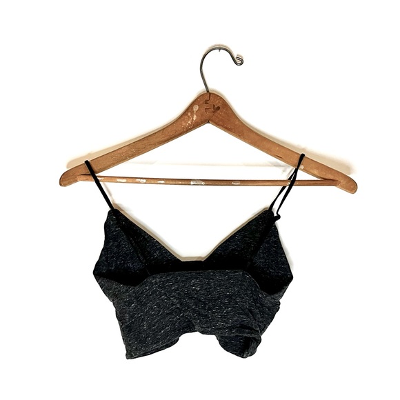 Wilfred free aritzia Charcoal Camisole crop top - Picture 3 of 3